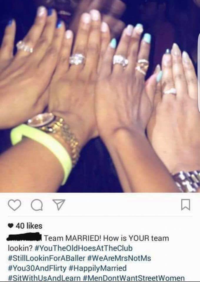 Why are some married women so angry about single women?
